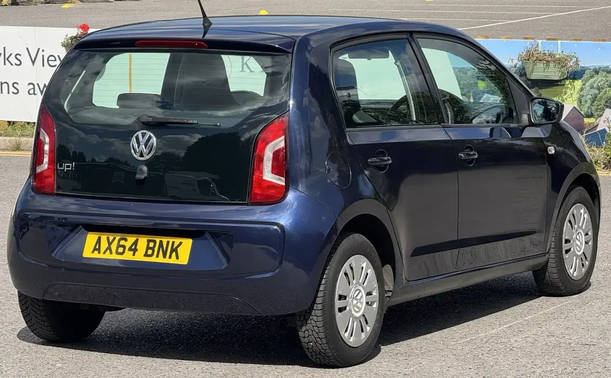 Used VW up! move up! 60 HP (44 kW) 2015 Blue Hatchback