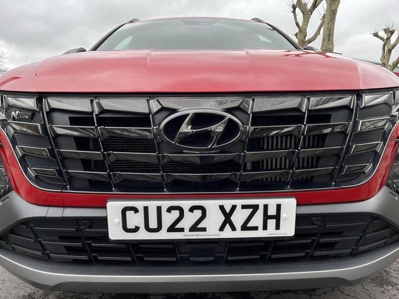 Used Hyundai Tucson N Line 148 HP (108 kW) 2022 Red SUV