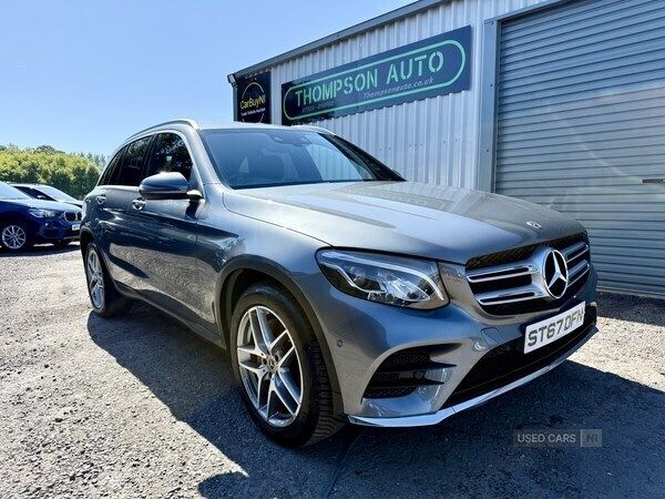 Grey Used 2017 Mercedes GLC220 AMG line Estate | £18,850 (Fair price) - Image 1/4