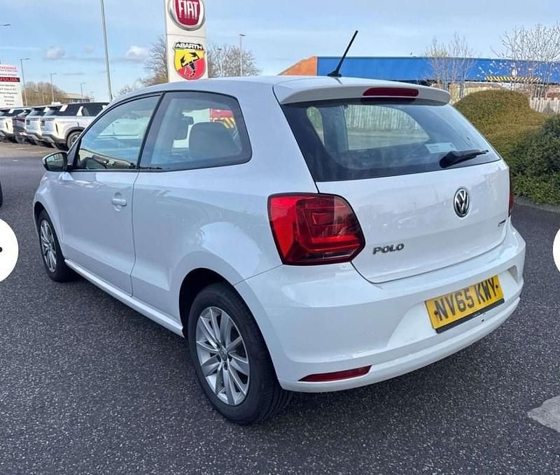 Used VW Polo SE 60 HP (44 kW) 2016 White Hatchback