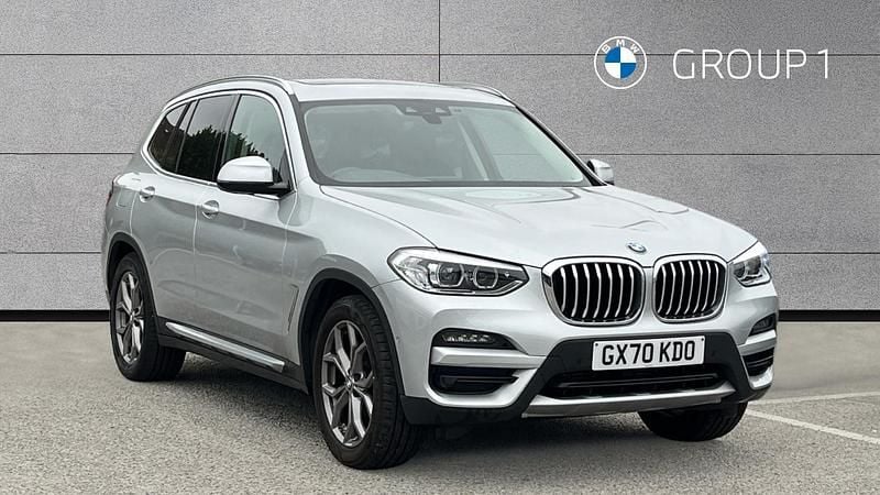 Silver Used 2020 BMW X3 xLine SUV | £26,995 (Super price) - Image 1/4