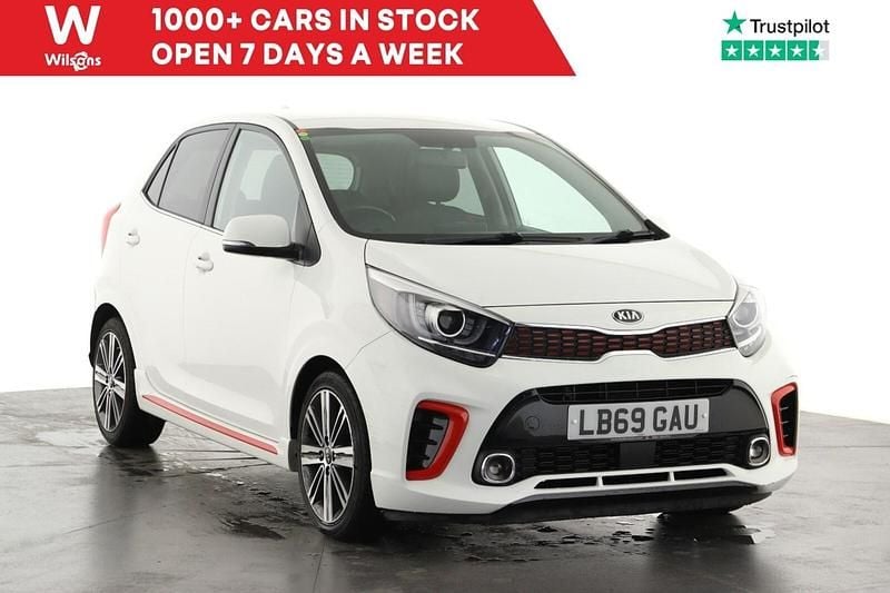 White Used 2020 Kia Picanto GT-Line Hatchback | £9,399 (Fair price) - Image 1/4