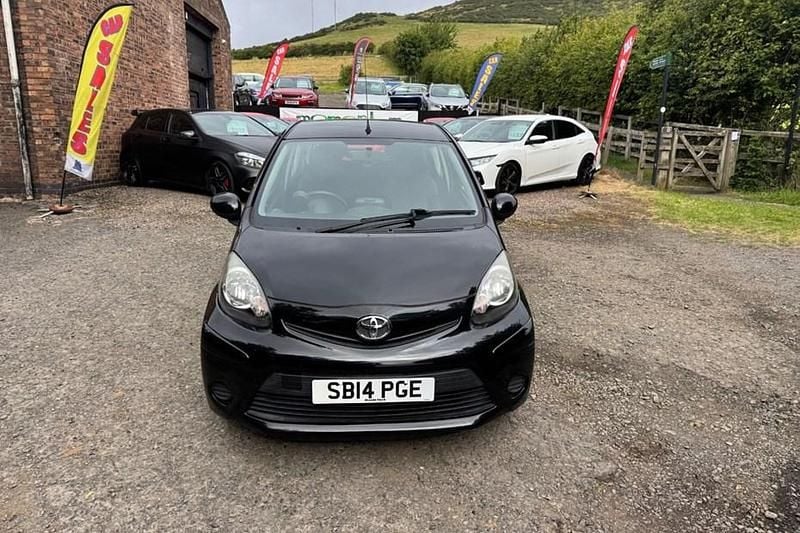 Black Used 2014 Toyota Aygo Hatchback | £2,699 (Good price) - Image 1/1
