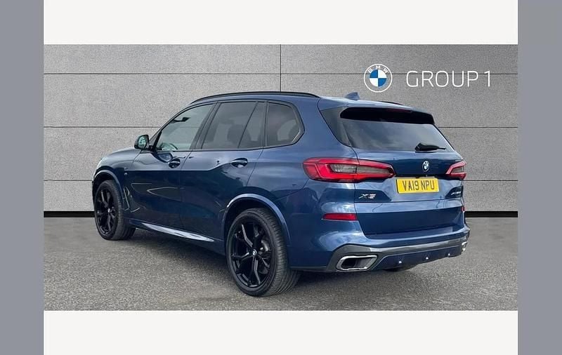 Used BMW X5 M Sport 265 HP (194 kW) 2019 Blue SUV