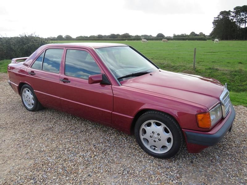 Used Mercedes 190 Sportline 1993 Red Sedan