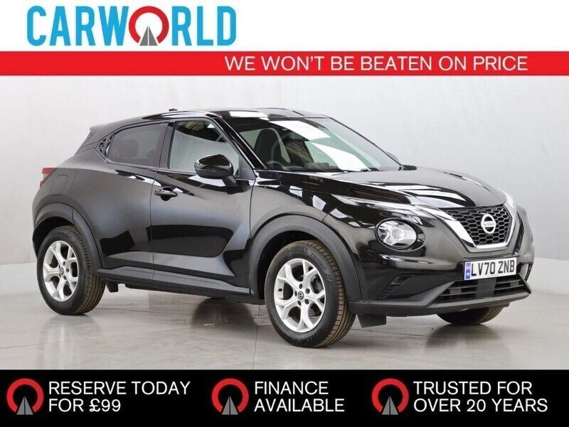 Black Used 2021 Nissan Juke N-Connecta SUV | £11,700 (Fair price) - Image 1/3