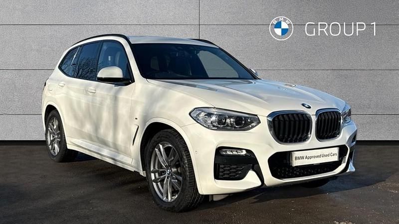 White Used 2019 BMW X3 M Sport SUV | £23,975 (Good price) - Image 1/4