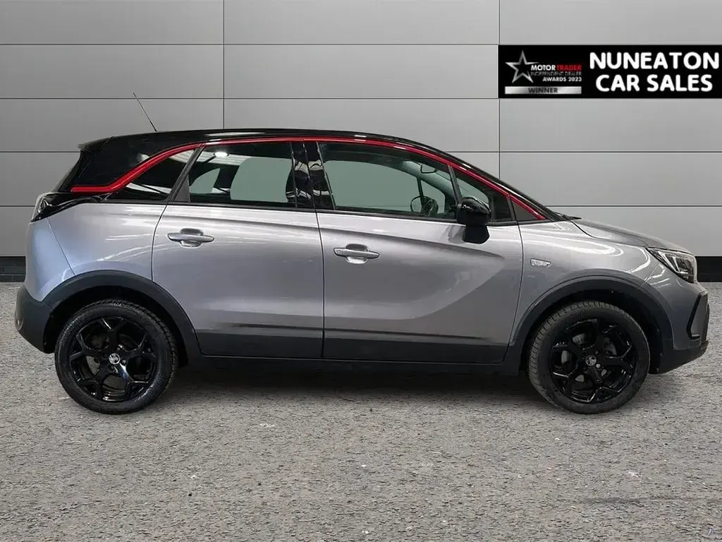 Used Vauxhall Crossland GS Line 110 HP (80 kW) 2022 Grey SUV