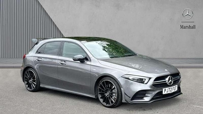 Grey Used 2023 Mercedes A35 AMG Premium Plus Hatchback | £32,301 (Fair price) - Image 1/4