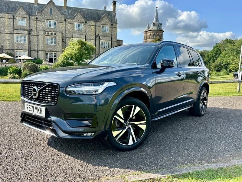 Grey Used 2021 Volvo XC90 R-Design SUV | £37,995 (Fair price) - Image 1/3