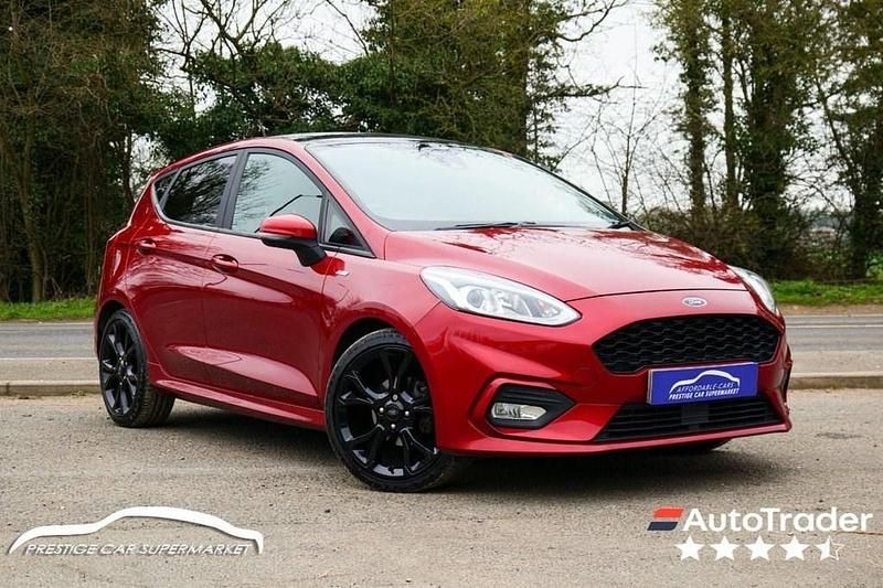 Used Ford Fiesta ST-Line X 140 HP (102 kW) 2018 Red Hatchback
