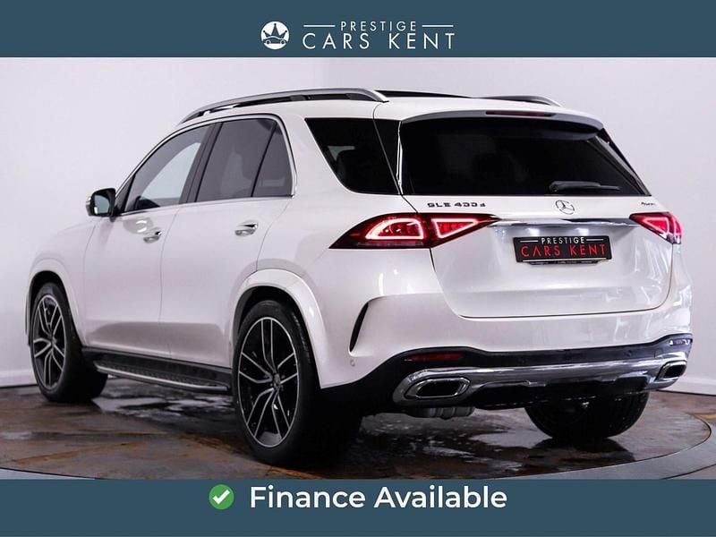 Used Mercedes GLE400 AMG line 2020 White Estate