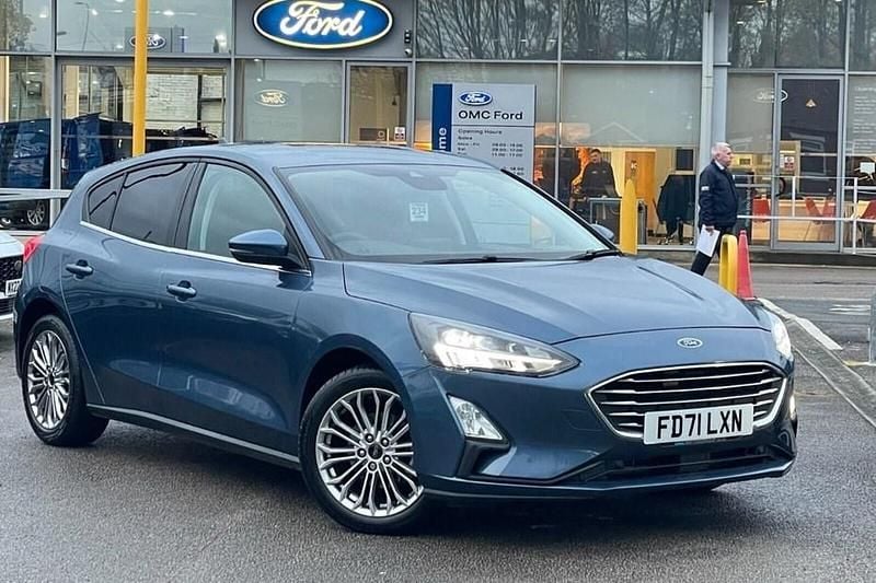 Blue Used 2022 Ford Focus Titanium X Hatchback | £16,880 (Fair price) - Image 1/1