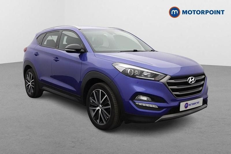 Used Hyundai Tucson GO! 177 HP (130 kW) 2018 Blue SUV