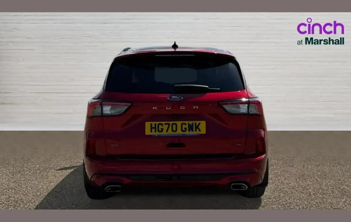 Used Ford Kuga ST-Line X 190 HP (139 kW) 2021 Red SUV