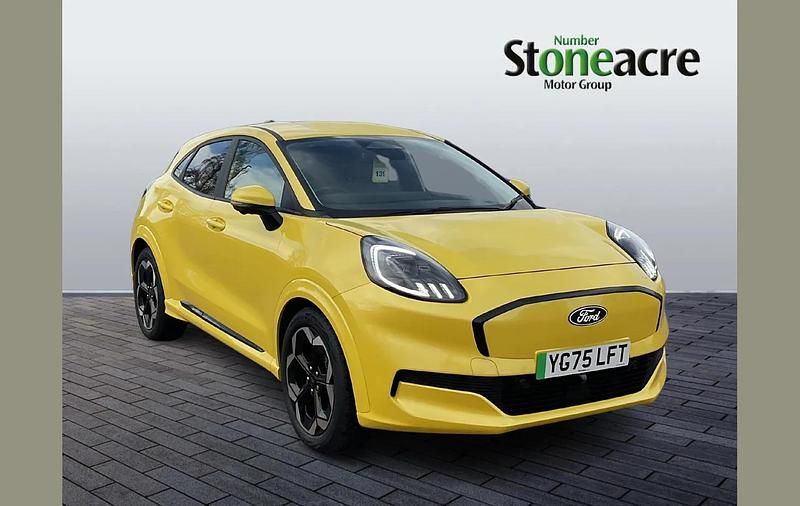 Yellow New 2025 Ford Puma Gen-E Premium SUV | £21,995 (Good price) - Image 1/4
