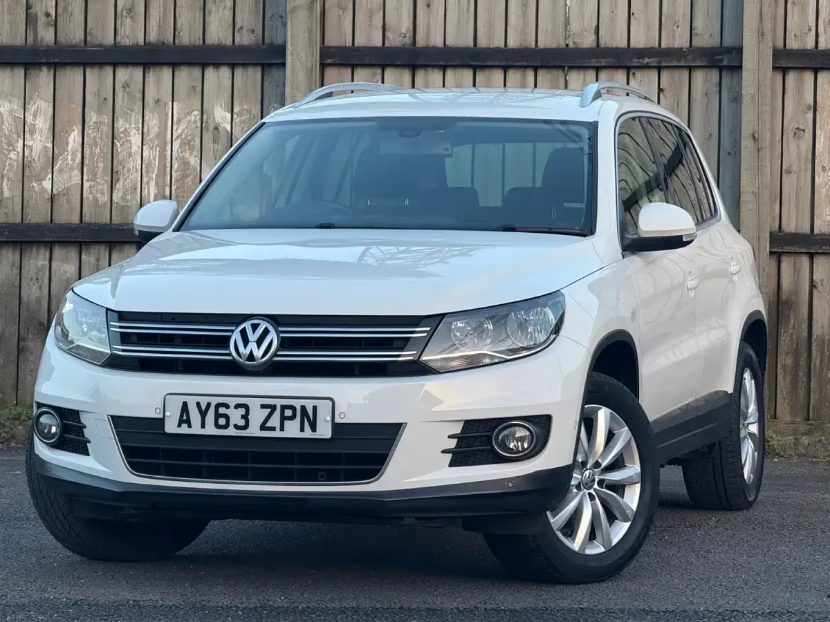 Begagnad VW Tiguan Match 2013 Vit SUV