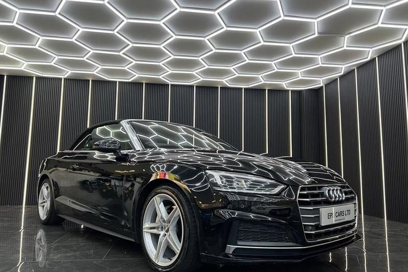 Used 2018 Audi A5 S-Line Cabriolet | £13,979 (Fair price) - Image 1/1
