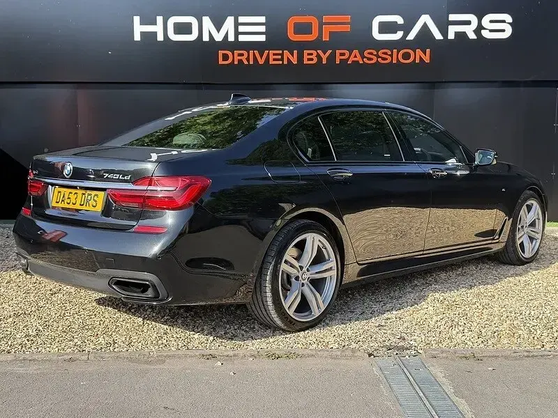 Used BMW 740L M Sport 2018 Black Sedan