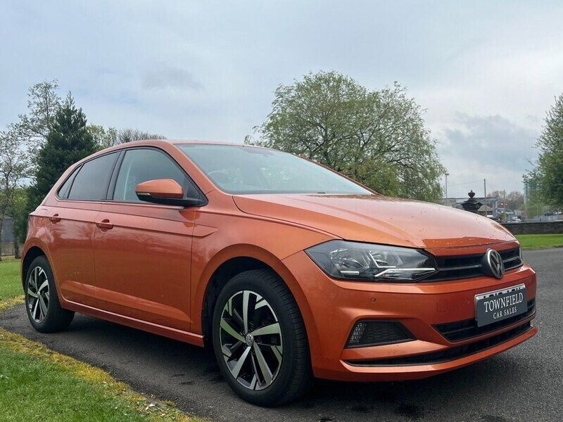 Orange Used 2018 VW Polo SE Hatchback | £9,250 (Good price) - Image 1/4