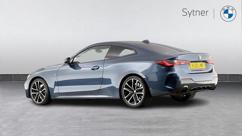 Used BMW 420 M Sport 190 HP (139 kW) 2021 Arctic race blue metallic  Coupe