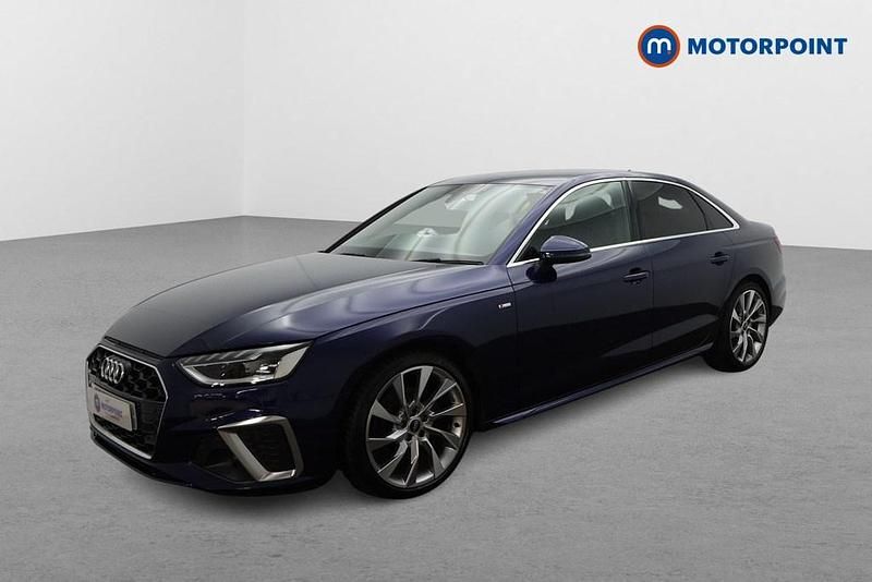 Used Audi A4 S-Line 2022 Blue Sedan