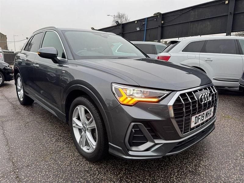 Grey Used 2019 Audi Q3 S-Line SUV | £17,399 (Fair price) - Image 1/4