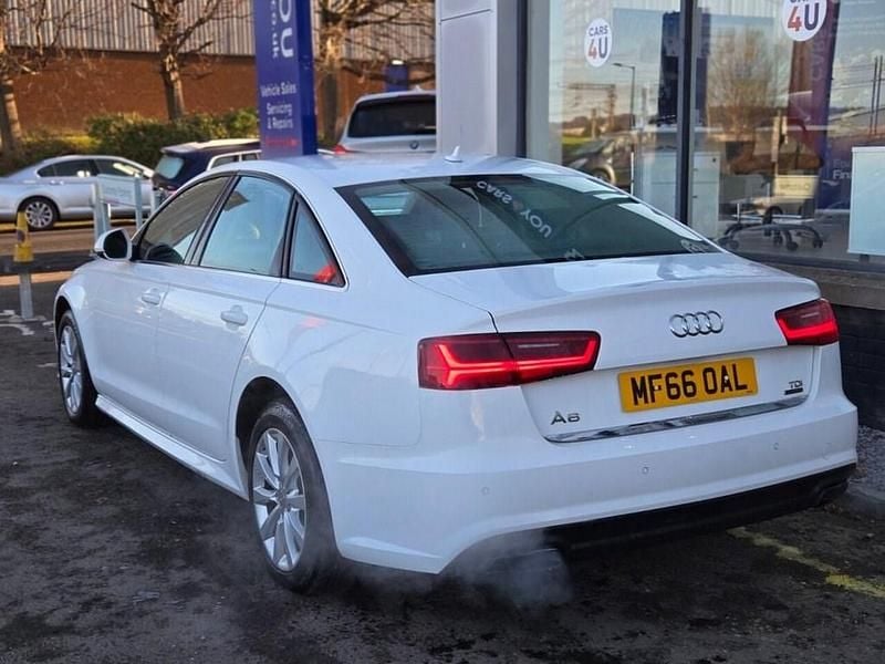 Used Audi A6 Design 218 HP (160 kW) 2016 White Sedan