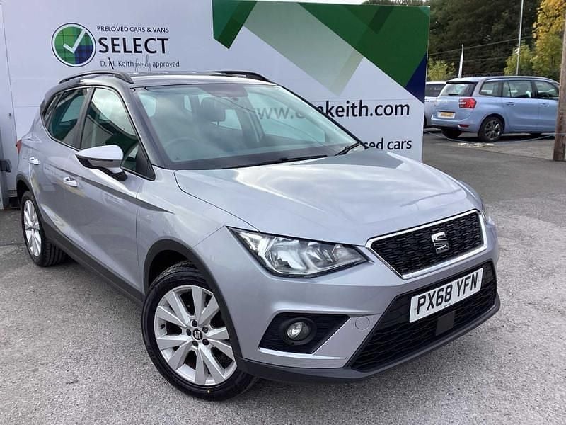 Silver Used 2018 Seat Arona SE Technology SUV | £9,450 (Fair price) - Image 1/4