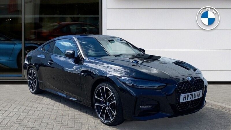 Black Used 2021 BMW 430 M Sport Coupe | £32,806 - Image 1/4