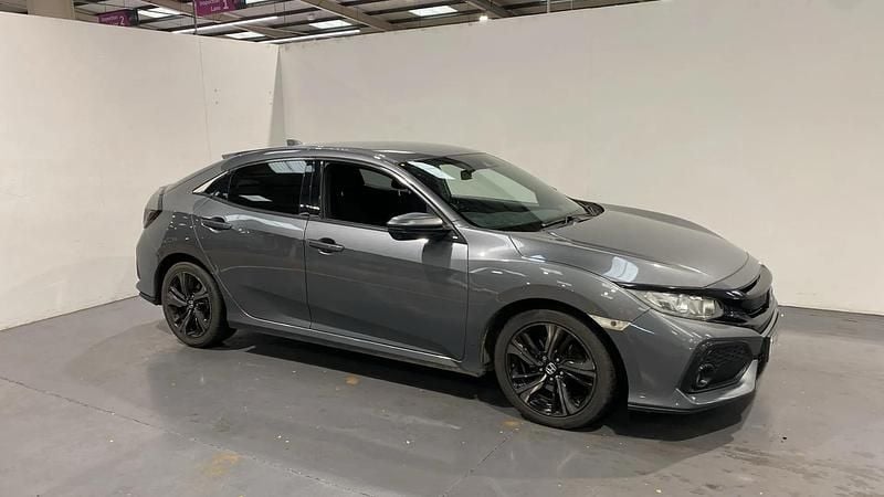 Grey Used 2018 Honda Civic SR Hatchback | £10,998 (Fair price) - Image 1/4