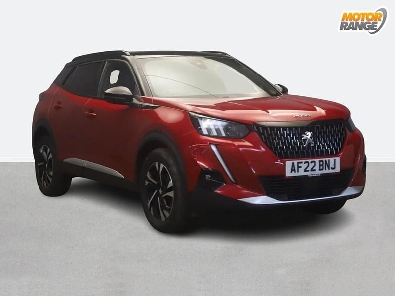 Red Used 2022 Peugeot 2008 GTi SUV | £15,895 (Fair price) - Image 1/4