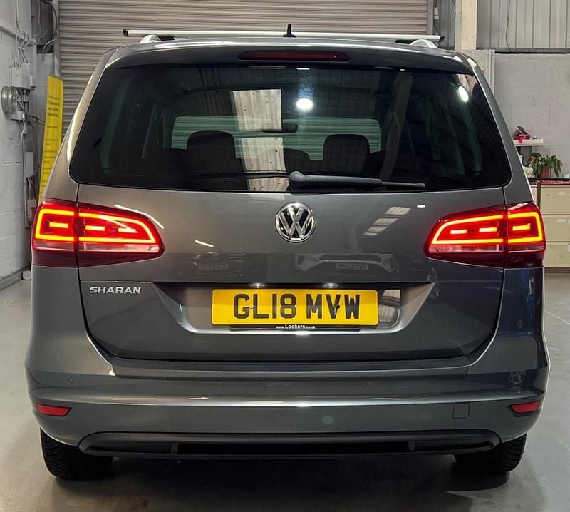 Used VW Sharan SE 177 HP (130 kW) 2018 Black MPV