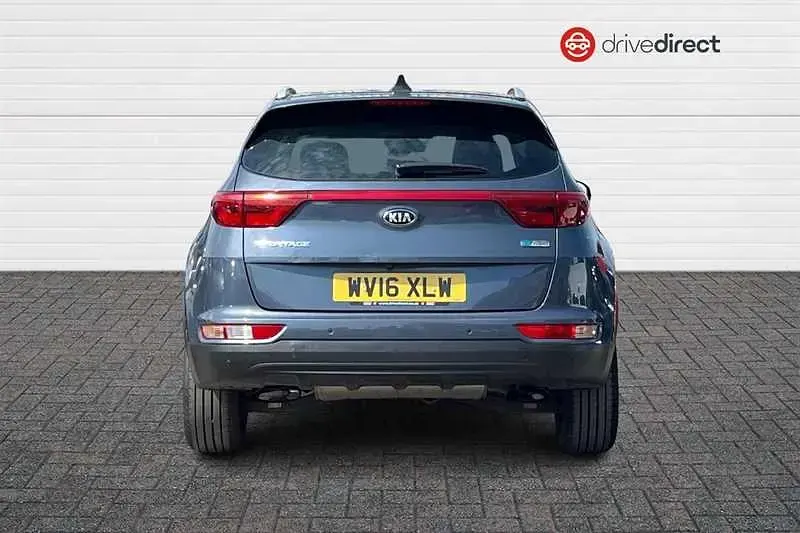 Used Kia Sportage 114 HP (83 kW) 2016 Blue SUV