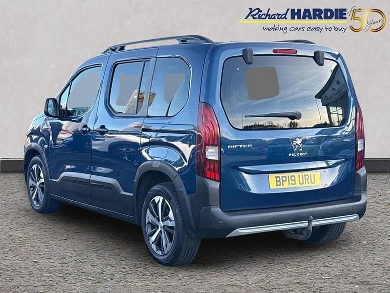 Blue Used 2019 Peugeot Rifter GT-line MPV | £11,899 (Fair price) - Image 1/3