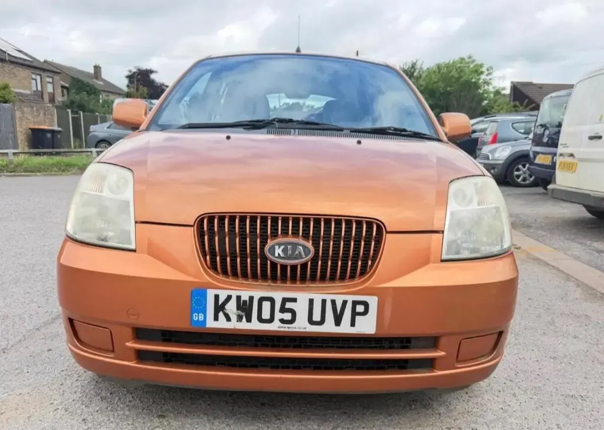 Used Kia Picanto LX 2005 Orange Hatchback