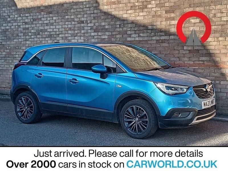 Blue Used 2020 Vauxhall Crossland X Elite SUV | £10,371 (Fair price) - Image 1/3