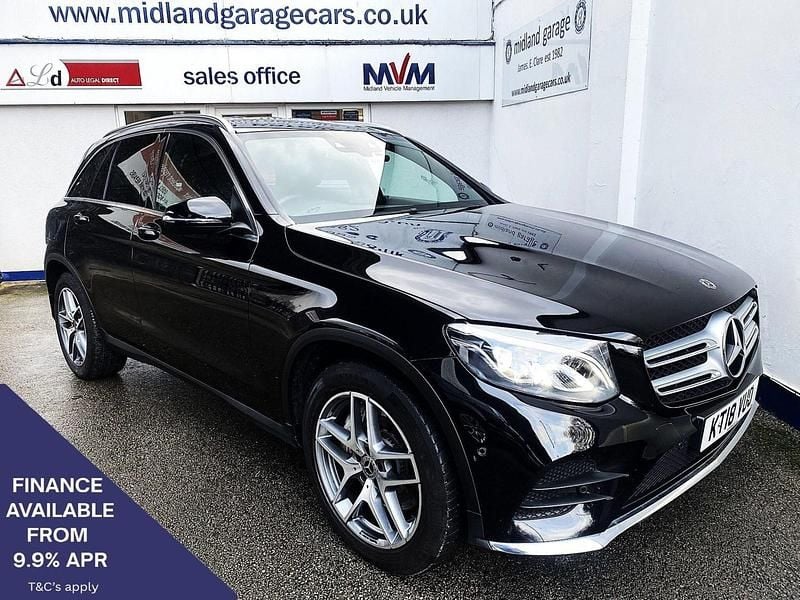 Used Mercedes GLC220 AMG line 2018 Black Estate