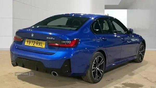 Used BMW 330e M Sport 292 HP (214 kW) 2023 Blue Sedan