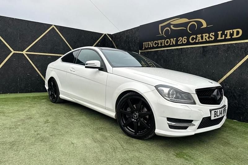 Used Mercedes C220 Sport Edition 170 HP (125 kW) 2014 White Coupe