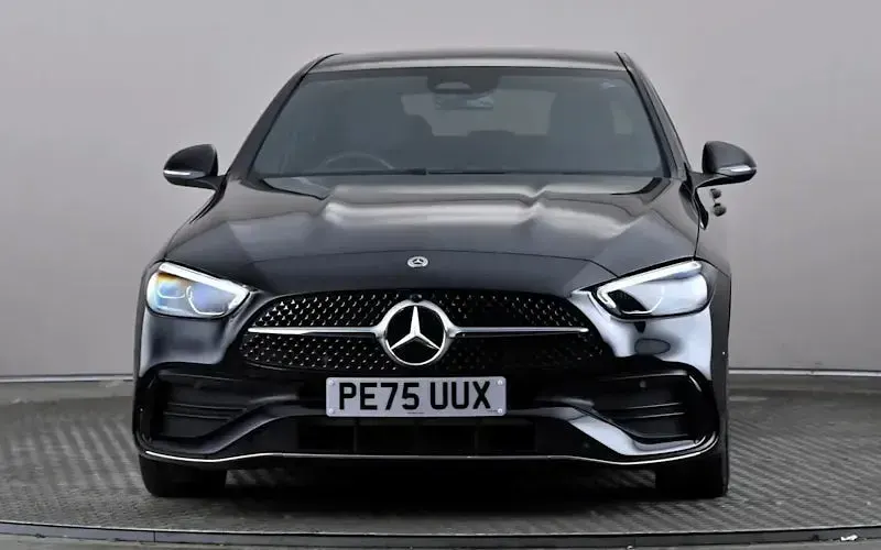 Used Mercedes C200 AMG line 204 HP (150 kW) 2025 Black Sedan