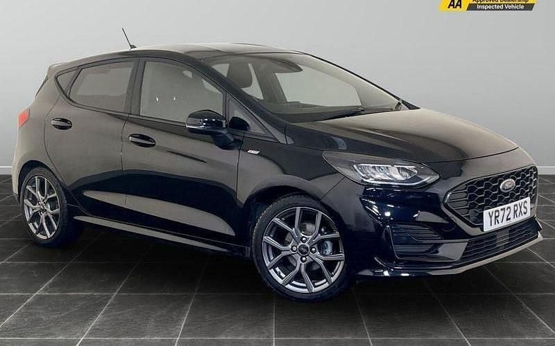 Black Used 2022 Ford Fiesta ST-Line Hatchback | £12,195 (Good price) - Image 1/2