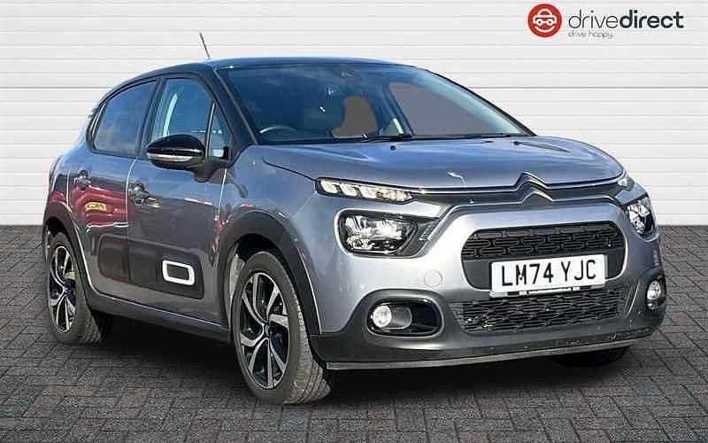 Grey Used 2024 Citroën C3 PureTech Hatchback | £14,700 (Fair price) - Image 1/4