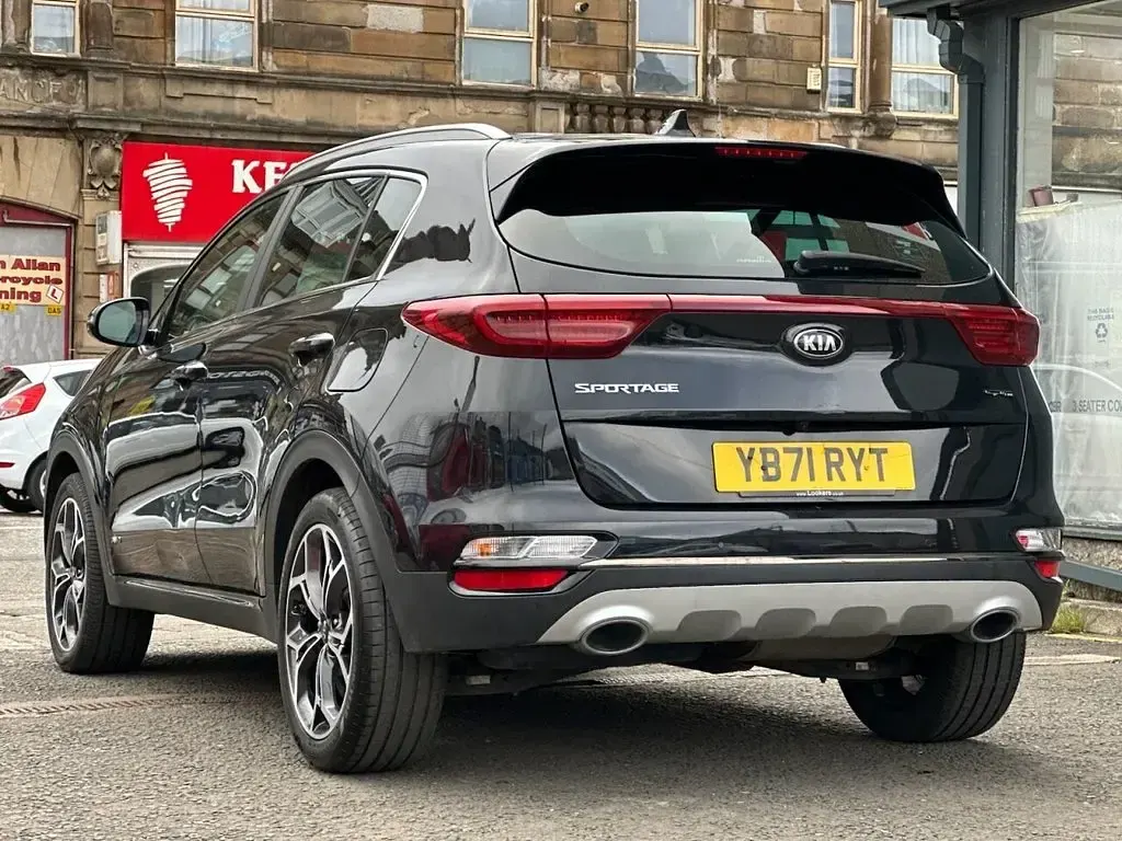 Used Kia Sportage GT-Line 136 HP (100 kW) 2022 Black SUV