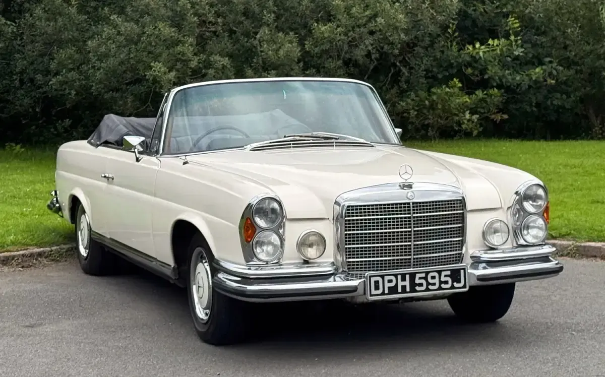Used Mercedes 280 1970 White Cabriolet
