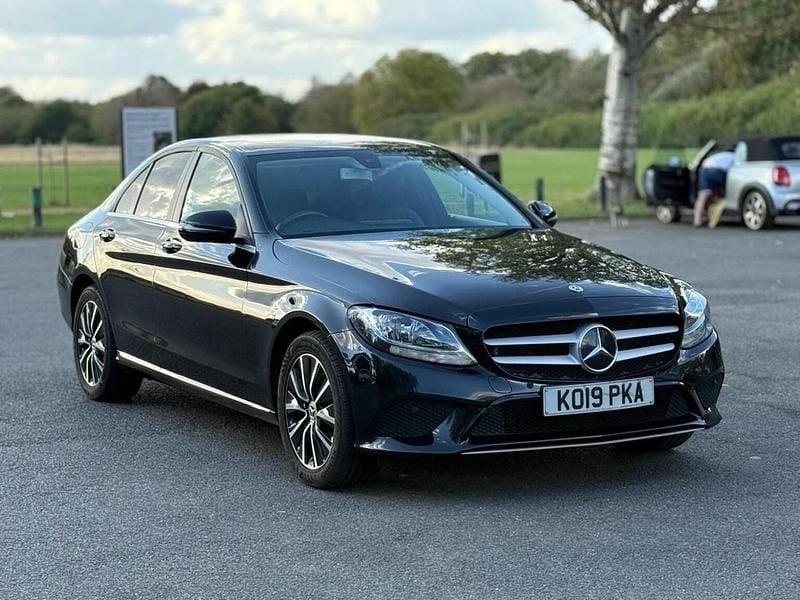 Black Used 2019 Mercedes C200 SE Sedan | £12,995 (Super price) - Image 1/4