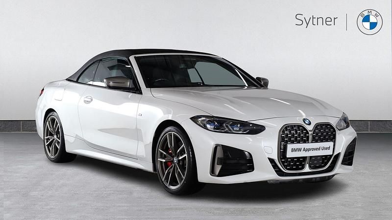 Used BMW M440 M Sport 369 HP (271 kW) 2022 White Sedan