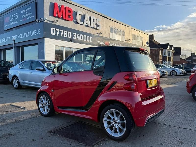 Used Smart ForTwo Coupé Passion 2013 Red Coupe