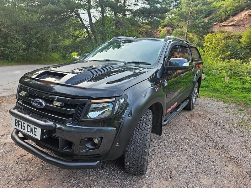 Used Ford Ranger Wildtrack 200 HP (147 kW) 2015 Black Pickup
