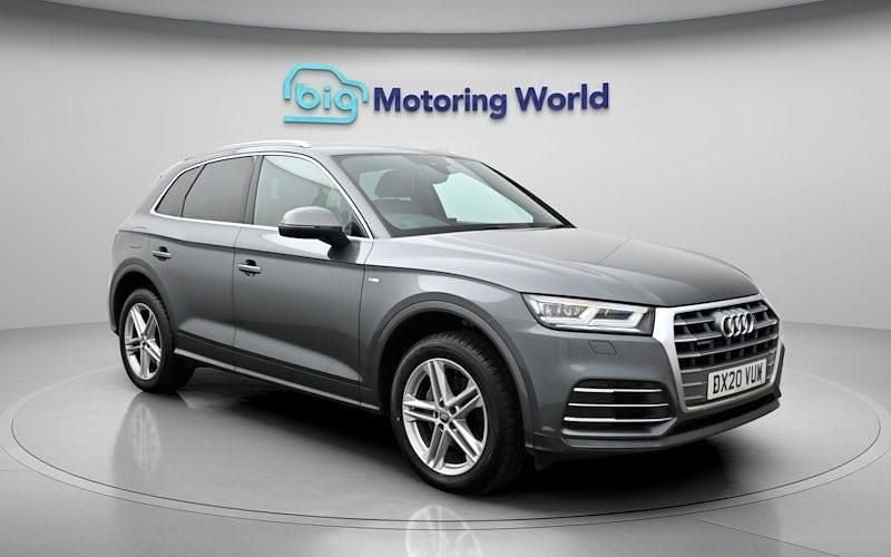 Used Audi Q5 S-Line 245 HP (180 kW) 2020 Grey SUV